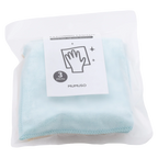 3er-Pack Mikrofasertücher aus Polyester-Polyamid-Mischung (Hellblau/Beige)