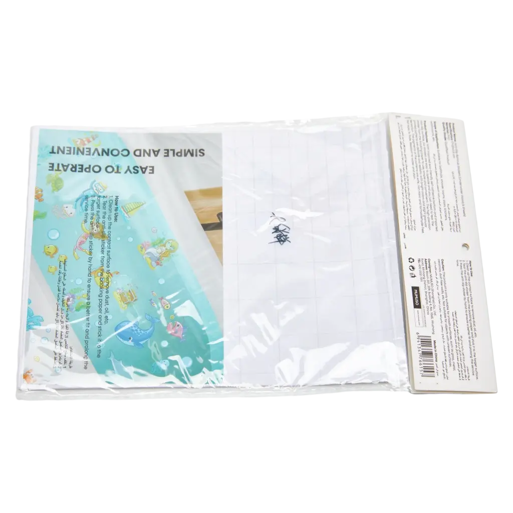 6-Blatt PVC Anti-Rutsch Badewannen-Aufkleber mit Unterwasser-Design (Mehrfarbig)
