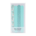 Nail File Set, 4psc., (Blue)