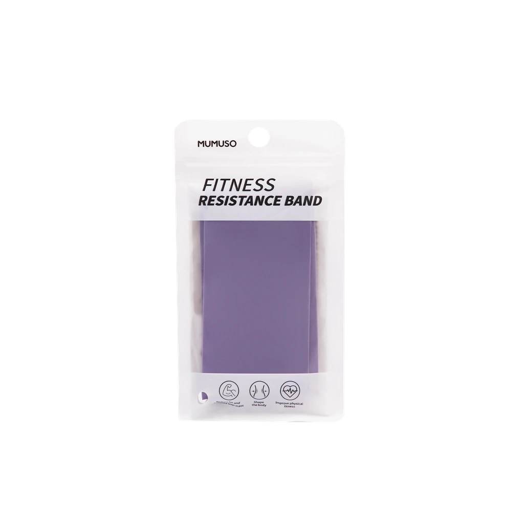 Fitness Widerstandsband aus Latex, 600 mm (Lila)