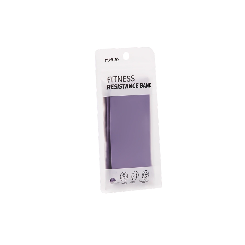 Fitness Widerstandsband aus Latex, 600 mm (Lila)