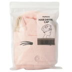 Haartrockenkappe aus Mikrofaser mit Katzen-Design (Rosa)