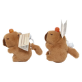 Plüschanhänger aus Polyester mit Capybara-Design (Braun)