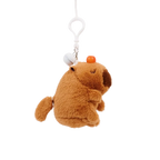 Plüschanhänger aus Polyester mit Capybara-Design (Braun)