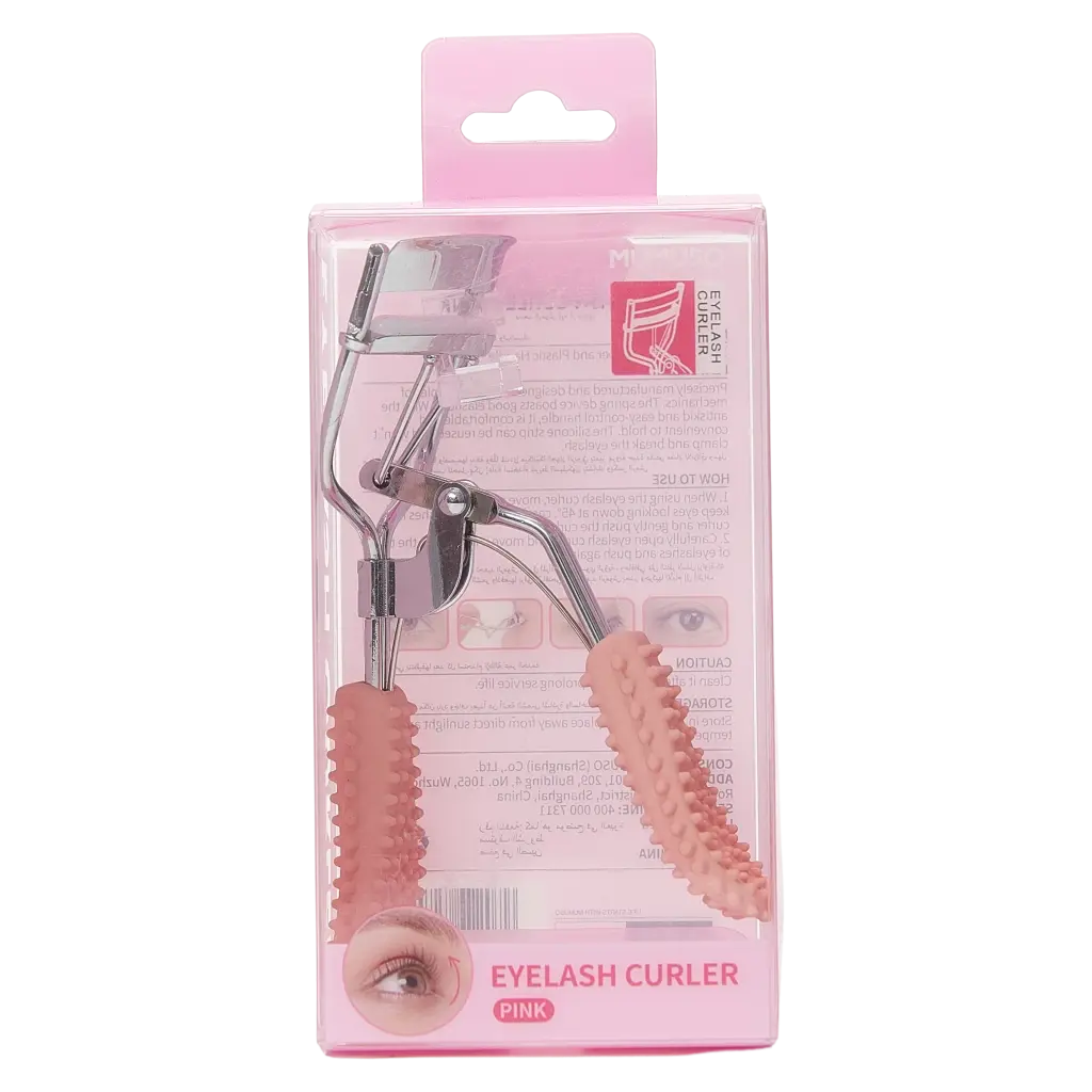 Magic Stainless Steel Eyelash Curler (Pink)