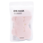 Schlafmaske aus Polyesterfaser mit Katzen-Design (Rosa)