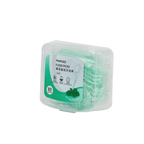 80 Dental Floss Picks mit Minzgeschmack für die Zahnzwischenraumreinigung (Mintgrün)