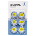 6er-Pack WC-Reinigungstabletten, Blau (Blau)