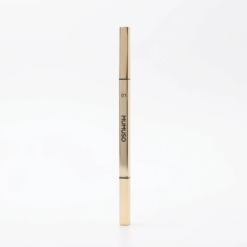 Slim Gold Bar Three Dimensional Eyebrow Pencil (Black)