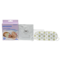 5er-Pack Dampf-Augenmaske mit Lavendelduft zur Entspannung (Weiß/Grün)