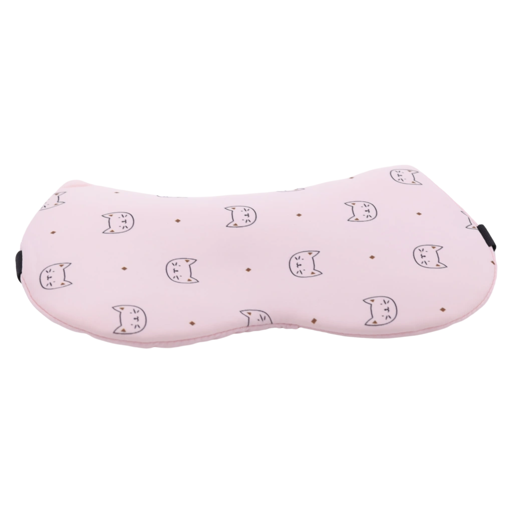 Schlafmaske aus Polyester mit Katzen-Design (Rosa)