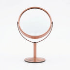 Ovalliger Standspiegel im Vintage-Look aus PP, 134 g (Kupfer)