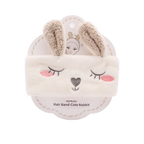Haarband aus Mikrofaser mit Hasen-Design (Weiß) für Gesichtspflege und Styling