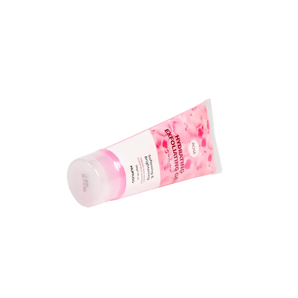 Gesichtspeeling Gel mit Rosenextrakt, 243,8 g (Rosa)