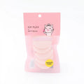 5er-Pack Makeup Schwämme Air Puff zum Auftragen von Foundation und Puder (Beige)