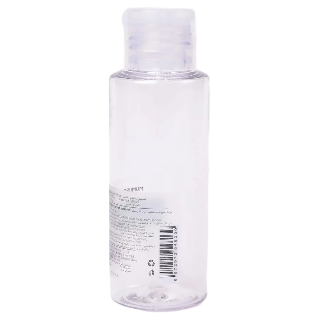 Kunststoff-Flasche mit Flip-Top-Verschluss, 80 ml (Transparent)