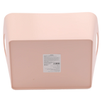 Großer Aufbewahrungskorb aus Polypropylen für Haushalt und Kleidung (Rosa)