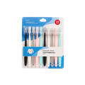 10er-Pack Zahnbürsten im Set für die tägliche Mundhygiene (Schwarz/Weiß/Rosa/Hellblau/Mint)
