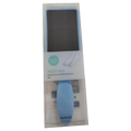 Doppelseitige Fußfeile aus Polystyrol mit Schleifoberfläche (Blau)