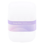 Tragbare Seifenbox, Kunststoff (Transparent)