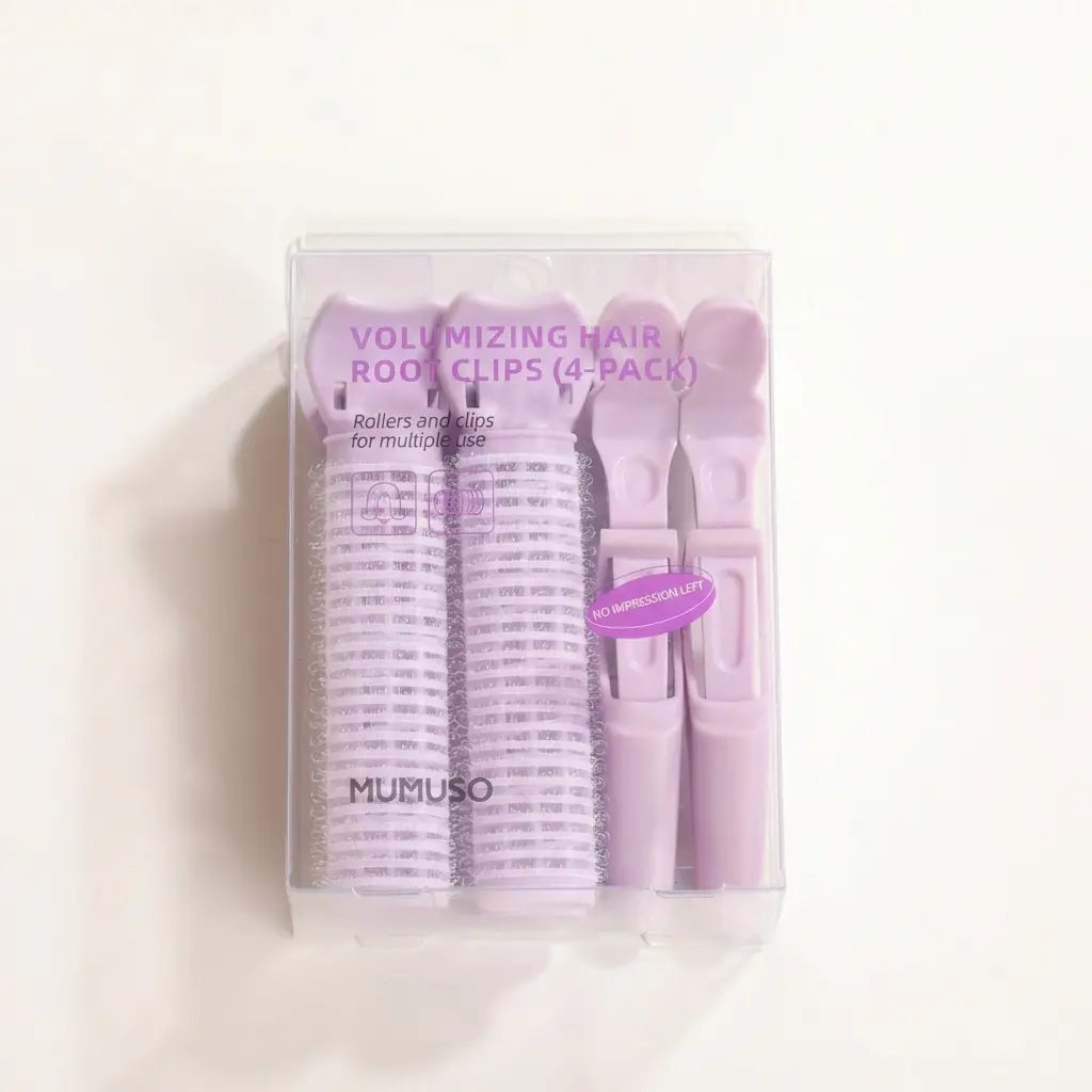 4er-Pack Volumen-Haarwurzelclips für mehr Ansatzfülle (Lavendel)