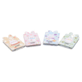 Klappbarer Taschenspiegel aus Polyurethan und Glas mit Kaninchen-Design (Beige/Rosa/Hellblau/Grau)