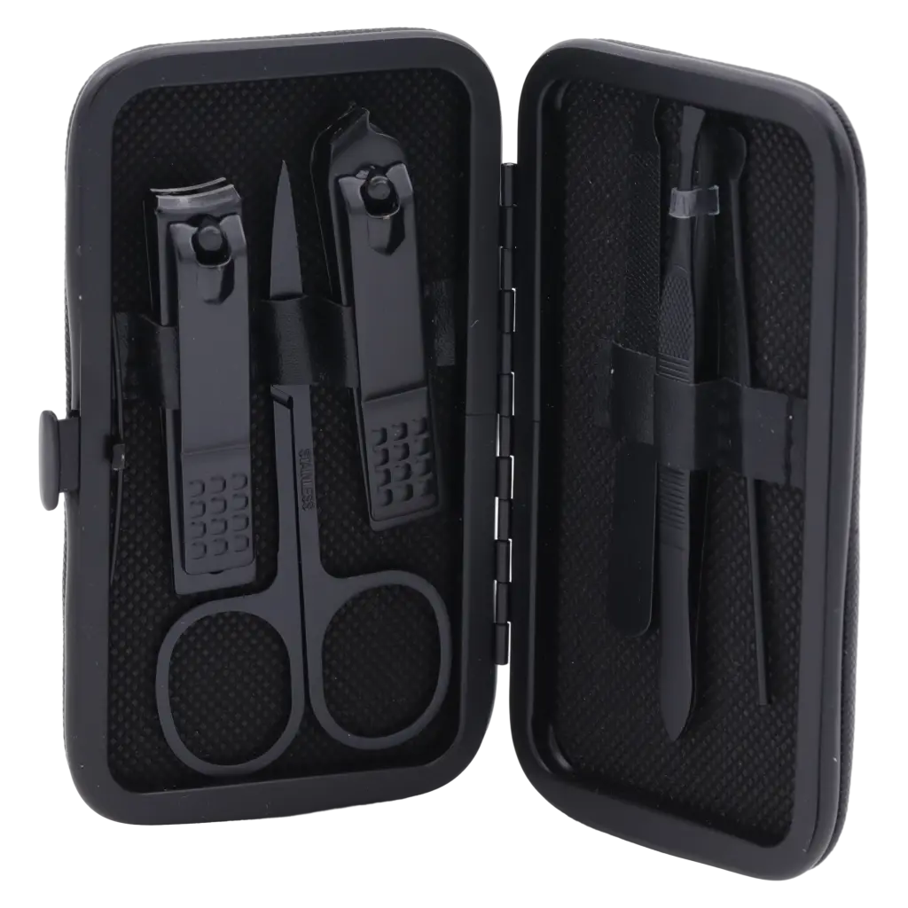 6-piece Manicure Set (Black)