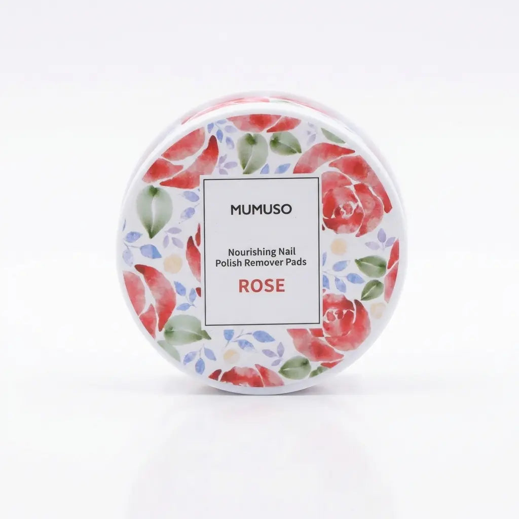Nourishing Nail Polish Remover Pads (Rose)