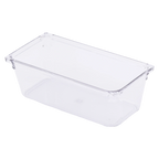 Transparente Aufbewahrungsbox aus PET, 380 ml (Transparent)