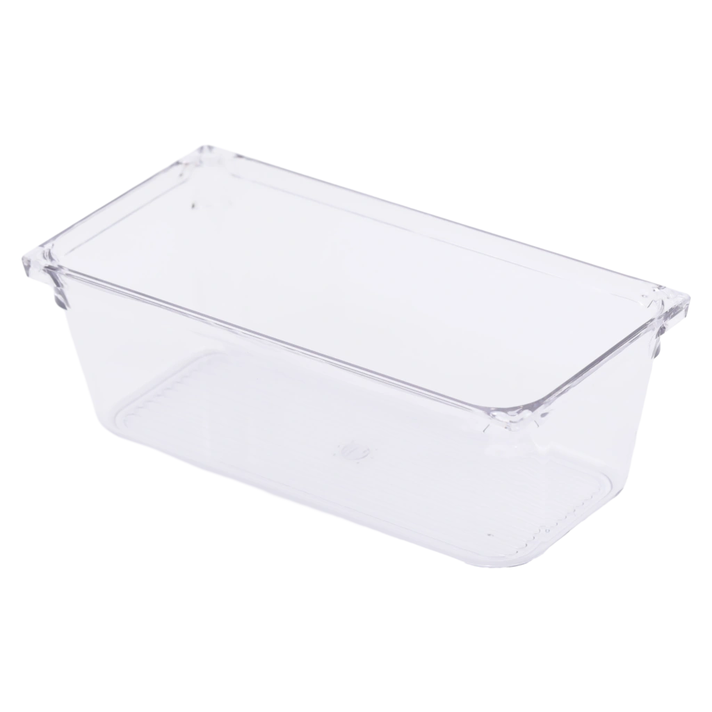 Transparente Aufbewahrungsbox aus PET, 380 ml (Transparent)