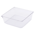 Transparente Aufbewahrungsbox aus PET, 800 ml (Klar)