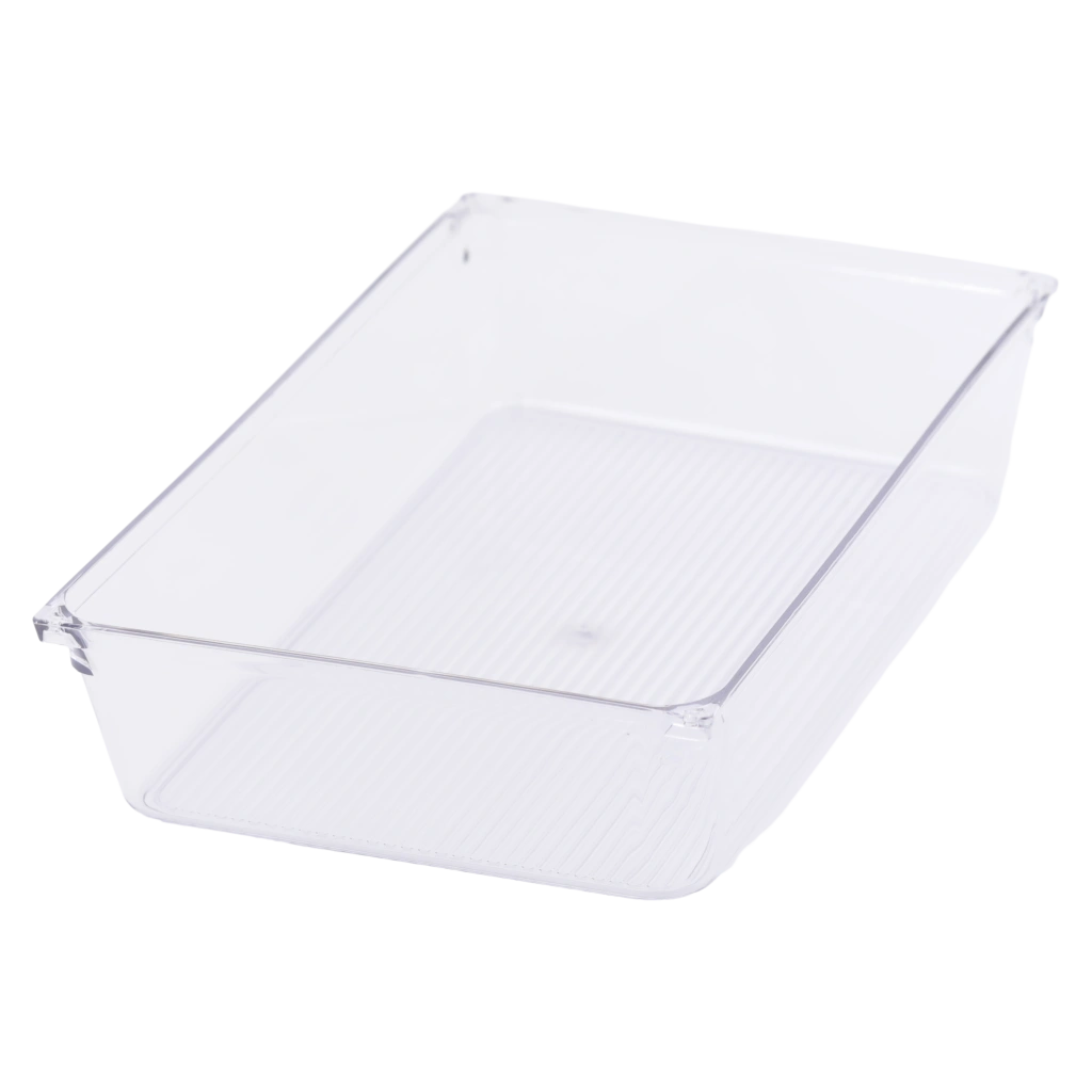 Transparente Aufbewahrungsbox aus PET, 1,2L (Klar)