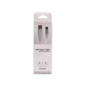 USB-C-Kabel TPE/PVC, 1 m (Weiß)