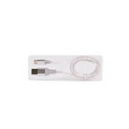 USB-C-Kabel TPE/PVC, 1 m (Weiß)