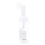 Nachfüllbare Schaumspender-Flasche mit Silikonbürste, 50 ml (Weiß)