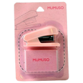Mini-Heftgerät, kompakt, für Schule und Büro (Pink)