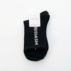 Mini Crew Herrensocken aus Baumwollmischung (Schwarz)