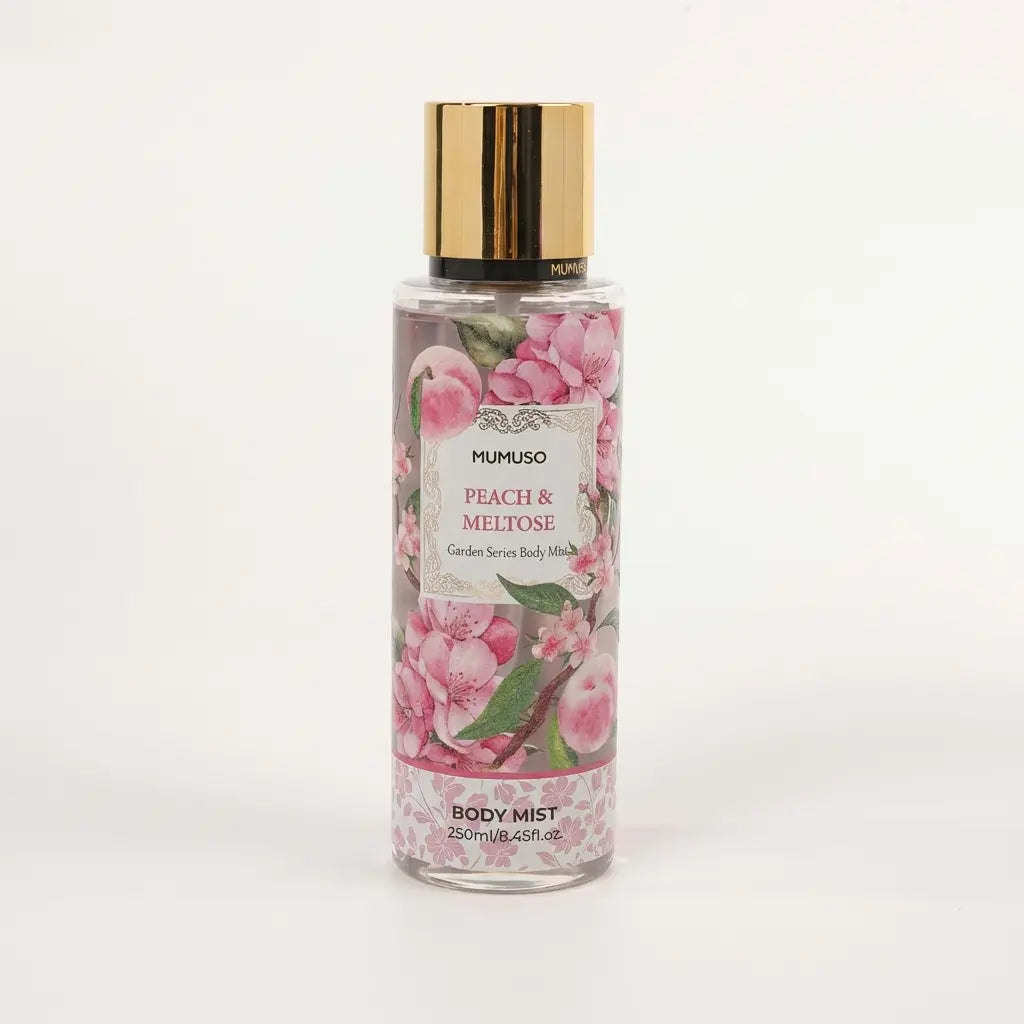 Body Mist, Garden Series, Peach &amp; Meltose, 250 ml