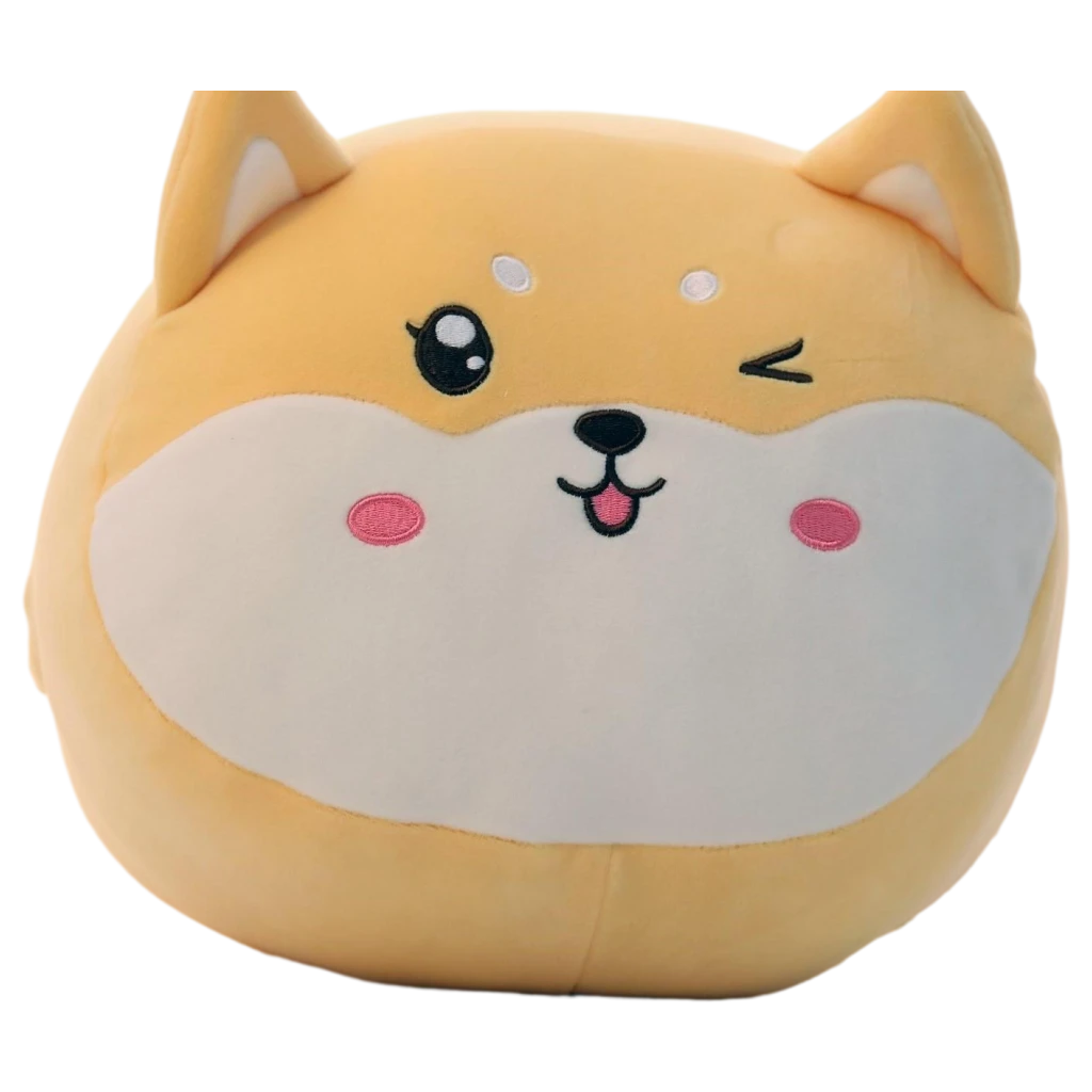 Handwärmerkissen aus Polyester mit Shiba Inu-Design, weich (Mehrfarbig)