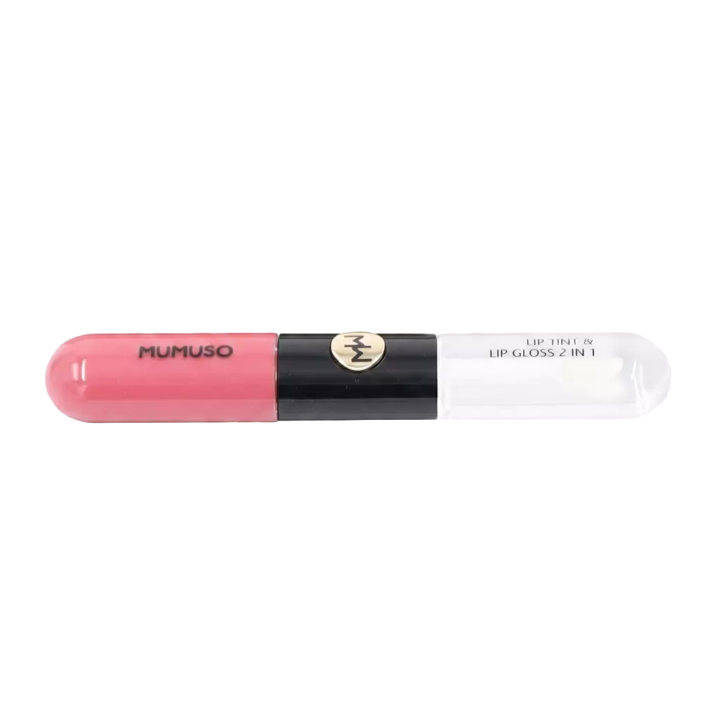 Lip Tint &amp; Lip Gloss 2 In 1 (Rose Red)