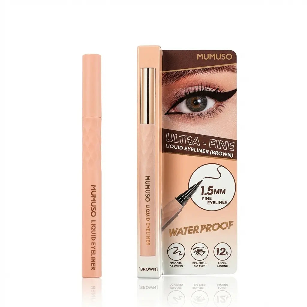 Ultra Fine Liquid Eyeliner Pen (Brown)