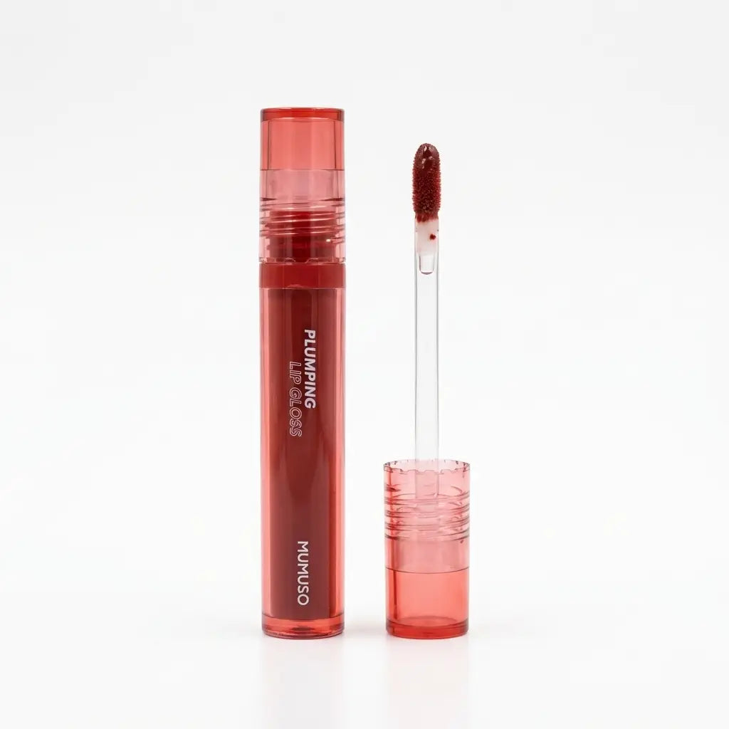 Plumping Lipgloss mit glänzendem Finish #01 (Reddish Brown)