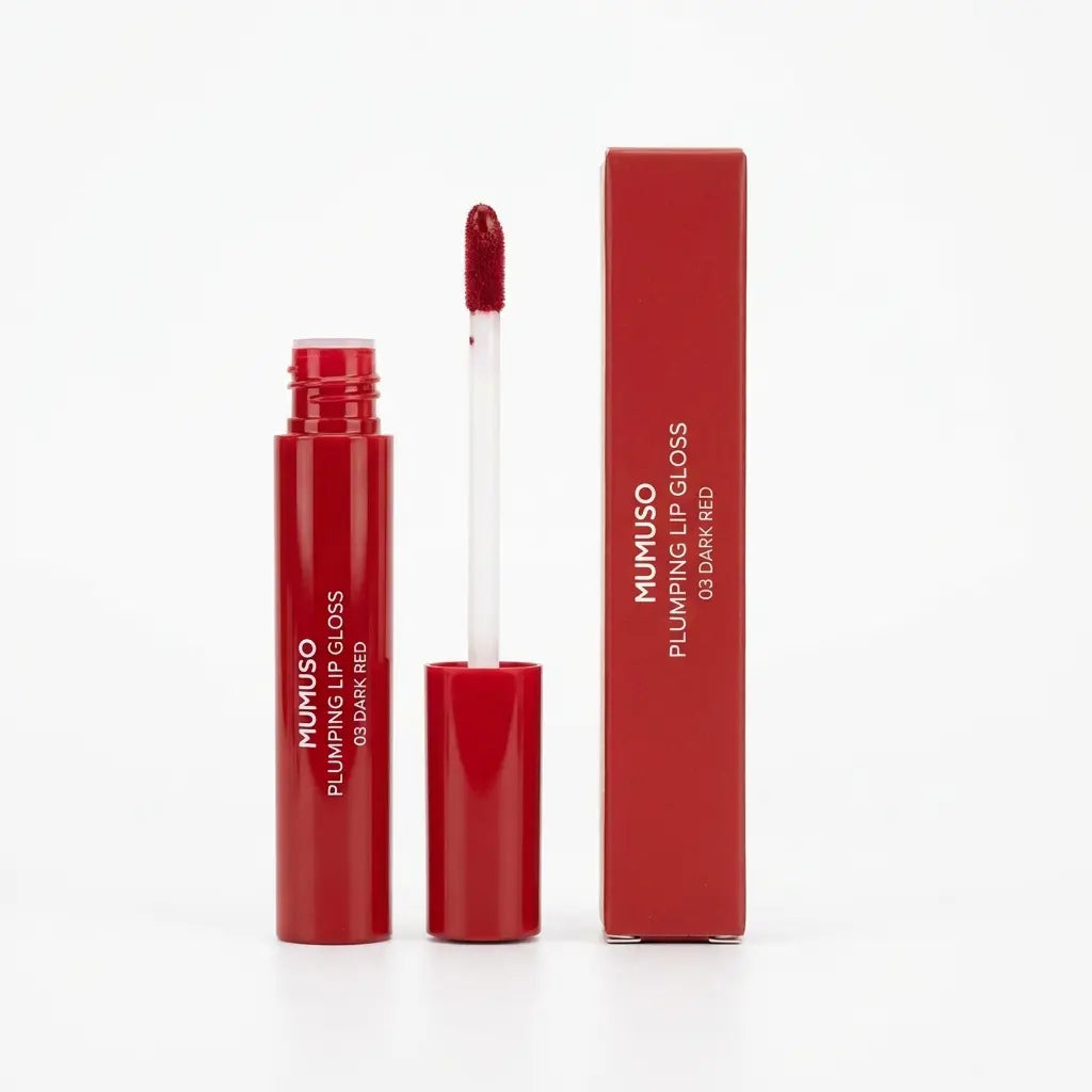 Plumping Lipgloss mit glänzendem Finish #03 (Dark Red)