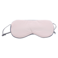 Ultraweiche Schlafmaske aus Polyester, verstellbar (Nude Pink/Dunkelblau)
