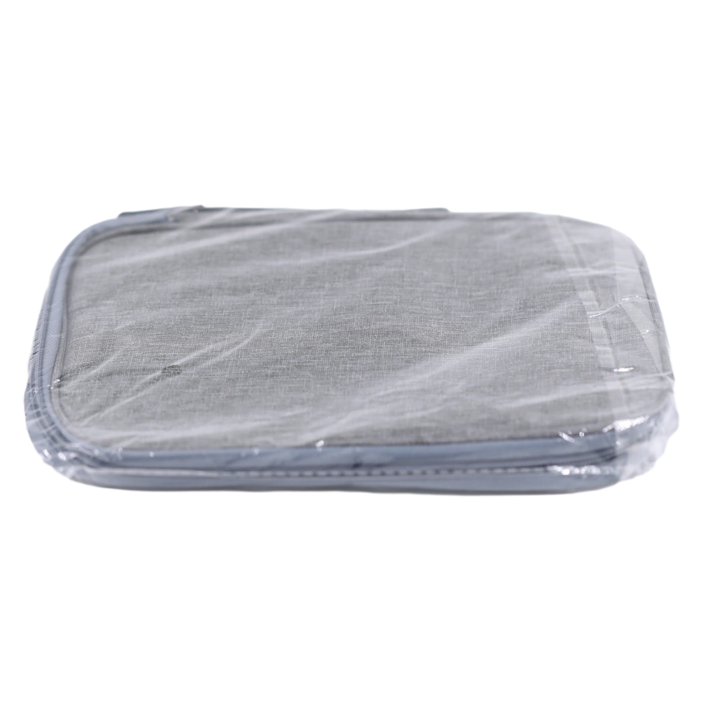 Elektronik-Zubehörtasche aus Oxford-Stoff für Kabel &amp; Zubehör (Grau)