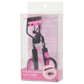 Wimpernformer mit Kammaufsatz aus ABS und Edelstahl (Schwarz/Pink)