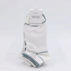 3er-Pack Damen Sneakersocken Baumwolle mit Hasen-Design (Weiß/Grün/Grau)