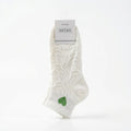 3er-Pack Damen Sneakersocken mit Herz-Design (Weiß)