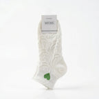 3er-Pack Damen Sneakersocken mit Herz-Design (Weiß)