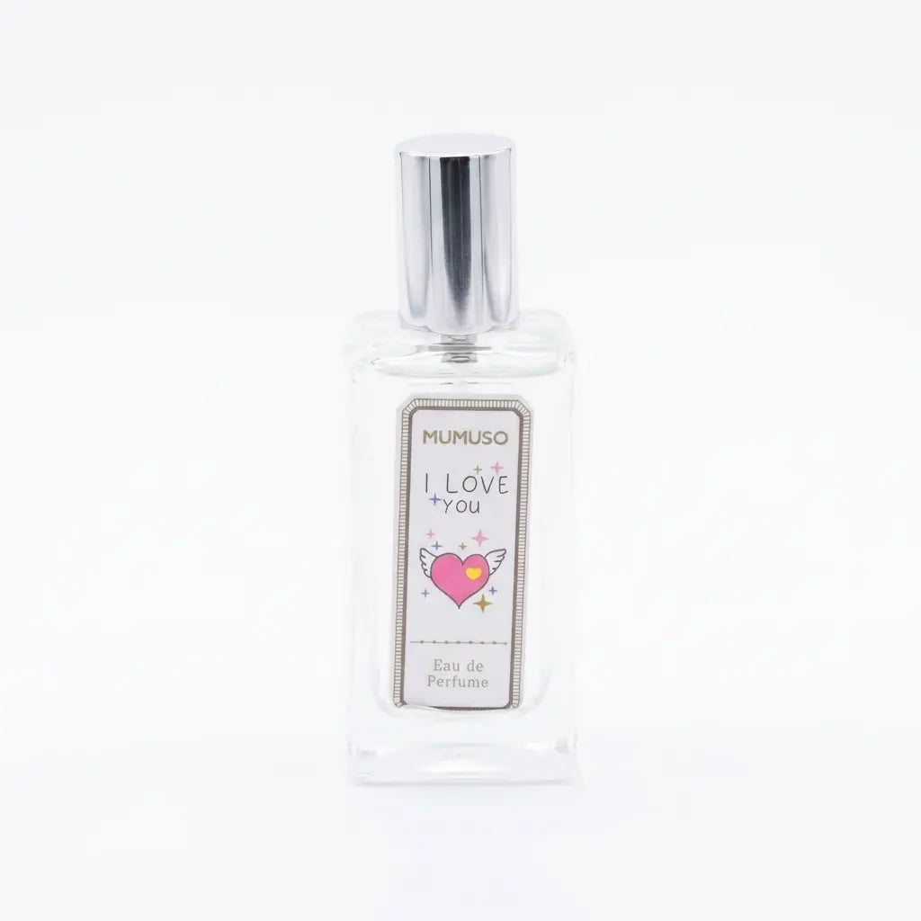 Eau de Parfum für Damen mit Herz-Print, 20 ml (Klar)